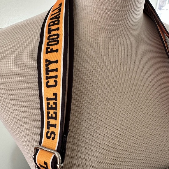 Pittsburgh Steelers Clear Stadium Crossbody Bag/Purse, New - Picture 2 of 8